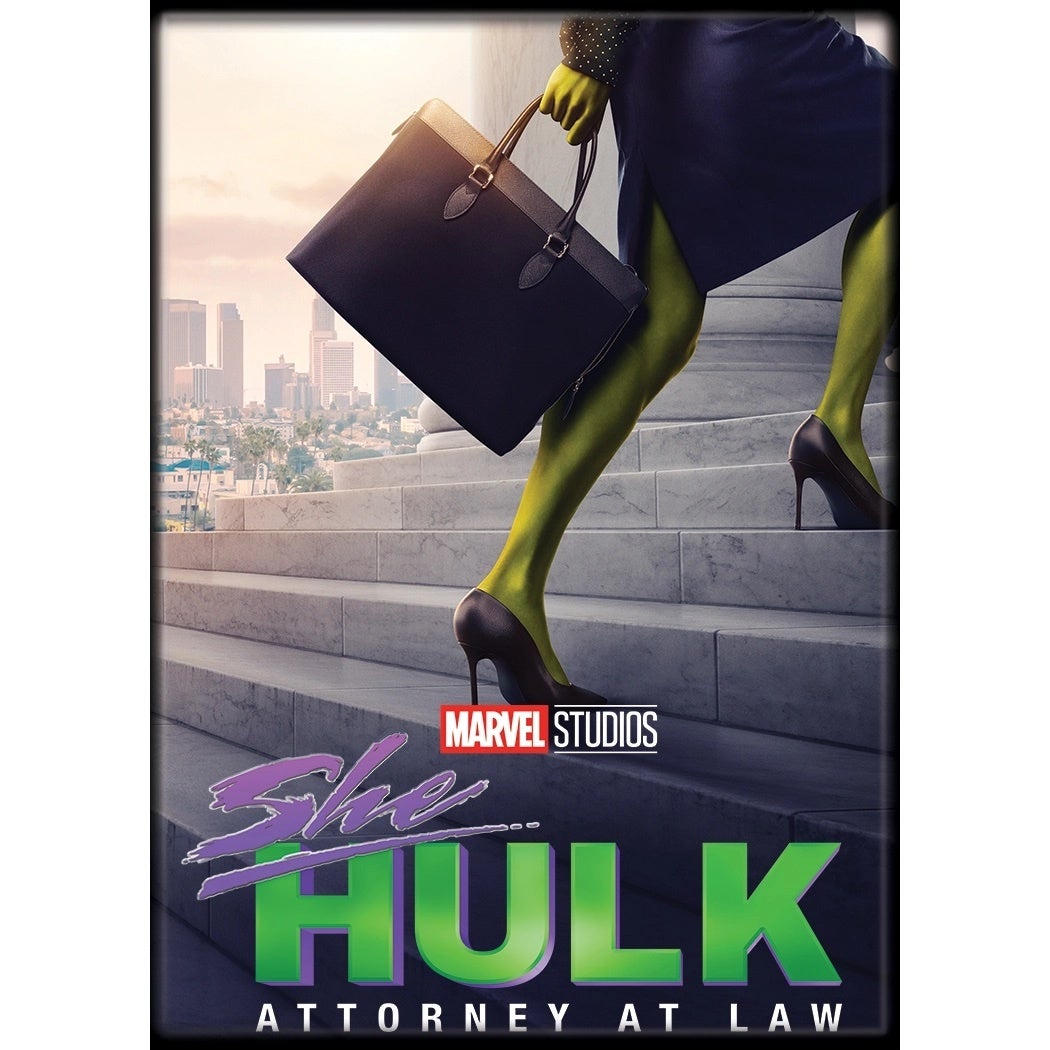 Marvel Disney Plus She Hulk Poster 2.5 x 3.5 Inch Magnet | Space Monkey ...